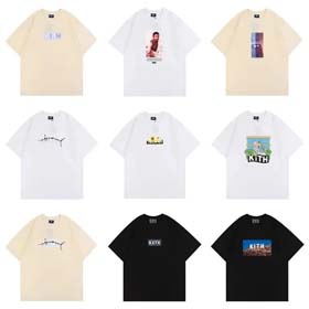 KITH Trendy multi-color fashion T-shirt-1764